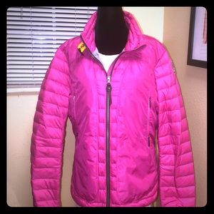 Down alternative pink “puffer” Jacket